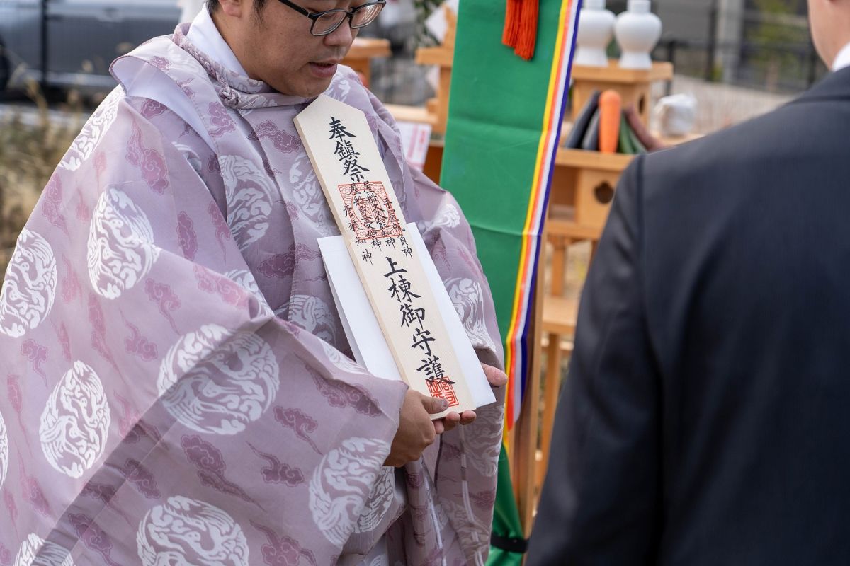 「福岡市東区唐原01」注文住宅現場リポート①【地鎮祭】