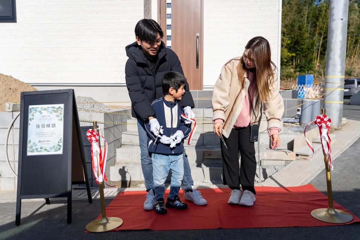 「宗像市大井01」注文住宅現場リポート⑤【お引き渡し式】