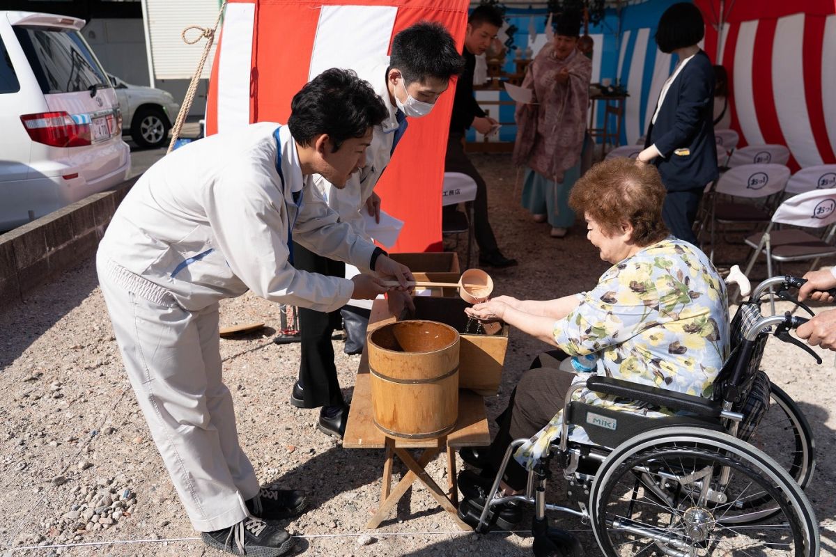 「福岡市東区13」注文住宅現場リポート①【地鎮祭】