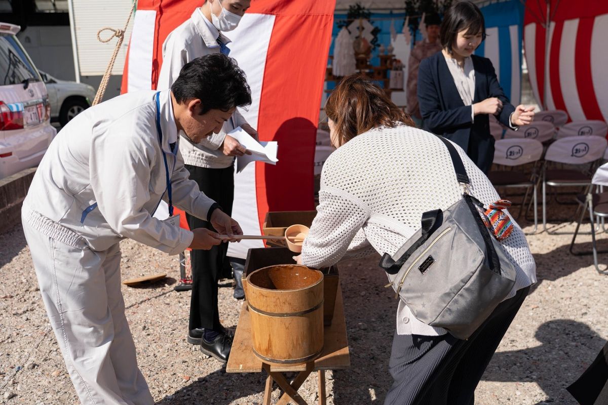 「福岡市東区13」注文住宅現場リポート①【地鎮祭】