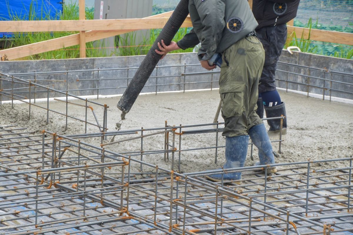 「遠賀郡水巻町01」注文住宅現場リポート②【基礎工事】【土間コン】