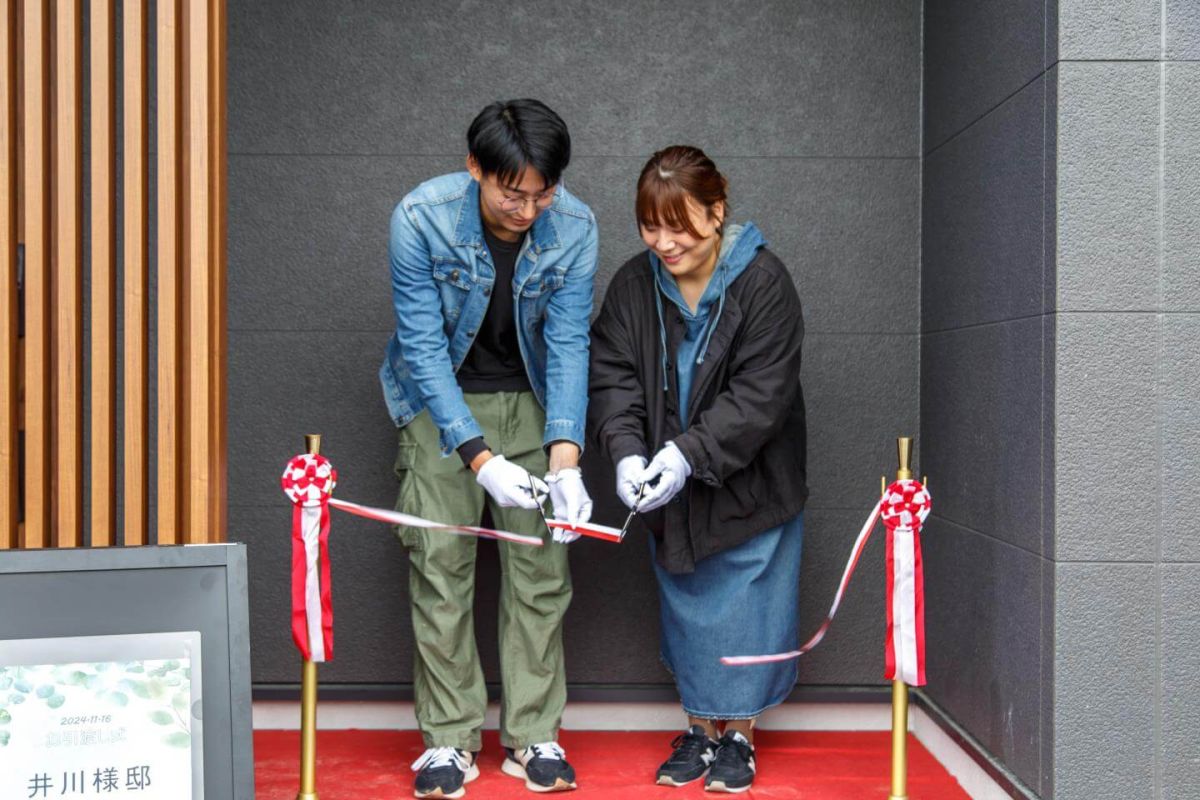 「遠賀郡水巻町01」注文住宅現場リポート⑤【お引き渡し式】