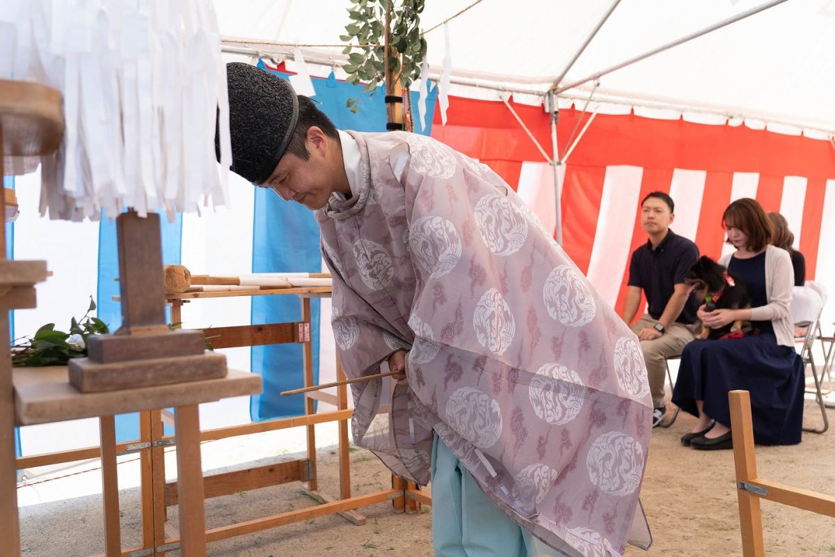 「久留米市03」注文住宅現場リポート①【地鎮祭】