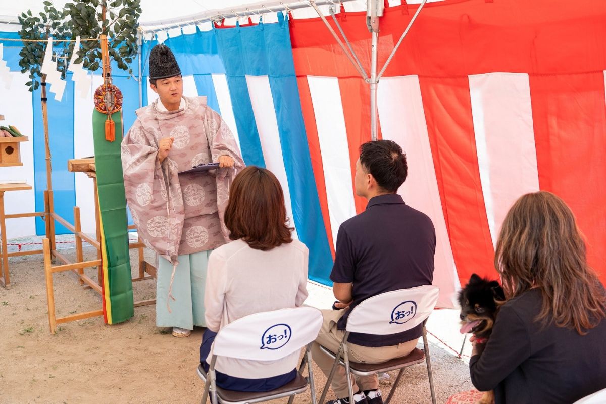 「久留米市03」注文住宅現場リポート①【地鎮祭】