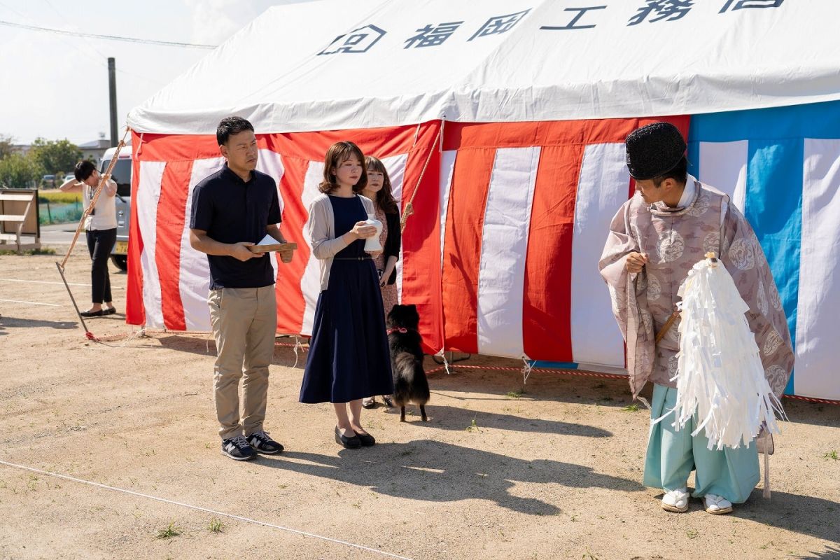 「久留米市03」注文住宅現場リポート①【地鎮祭】