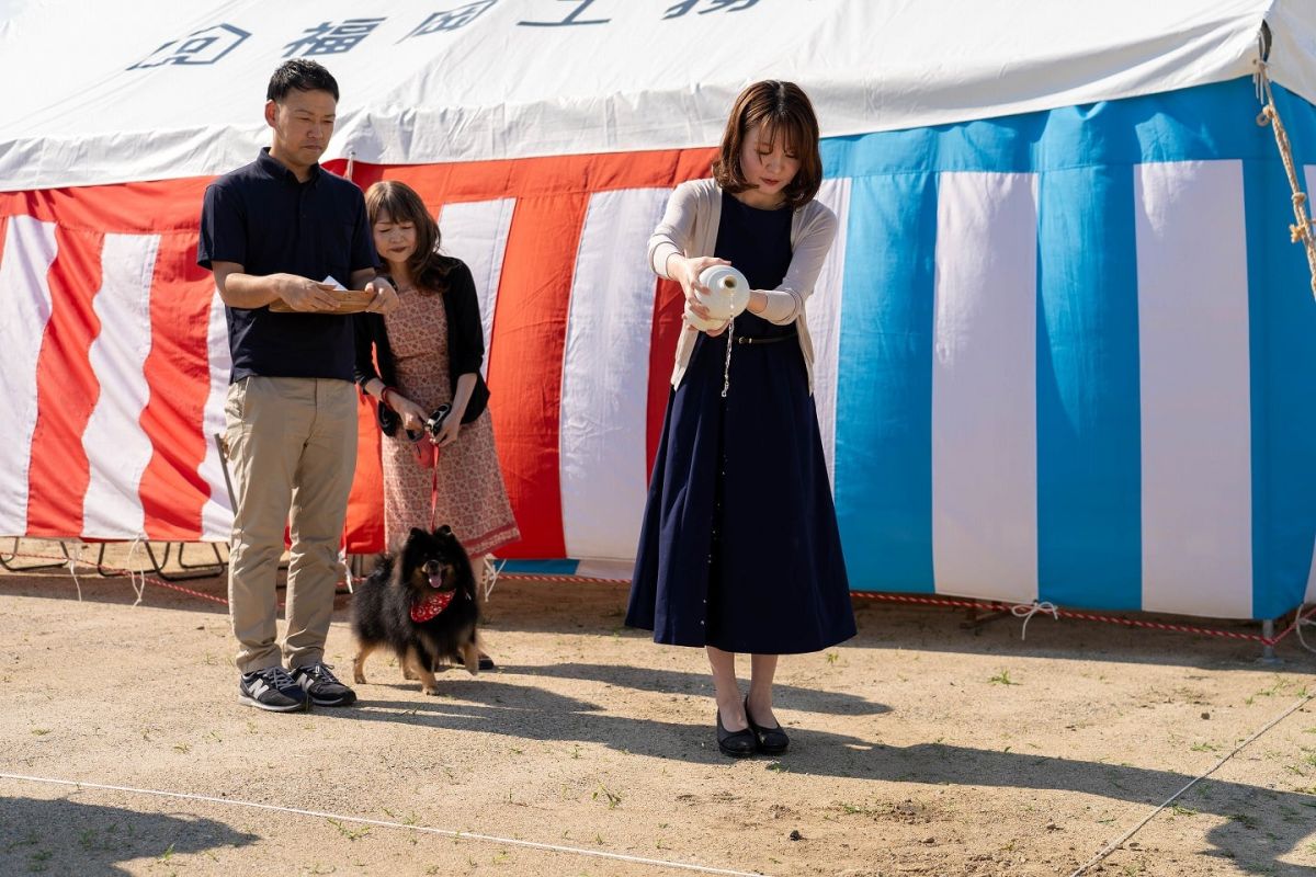 「久留米市03」注文住宅現場リポート①【地鎮祭】