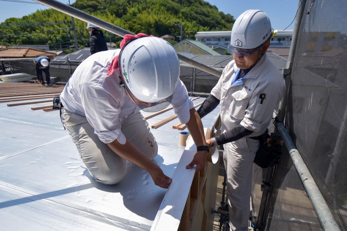 「福岡市西区07」注文住宅現場リポート⑤【上棟式】