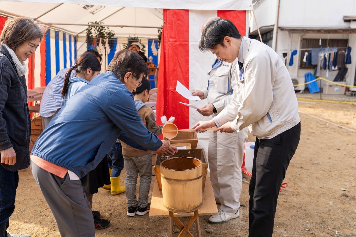 「遠賀郡遠賀町01」注文住宅現場リポート①【地鎮祭】