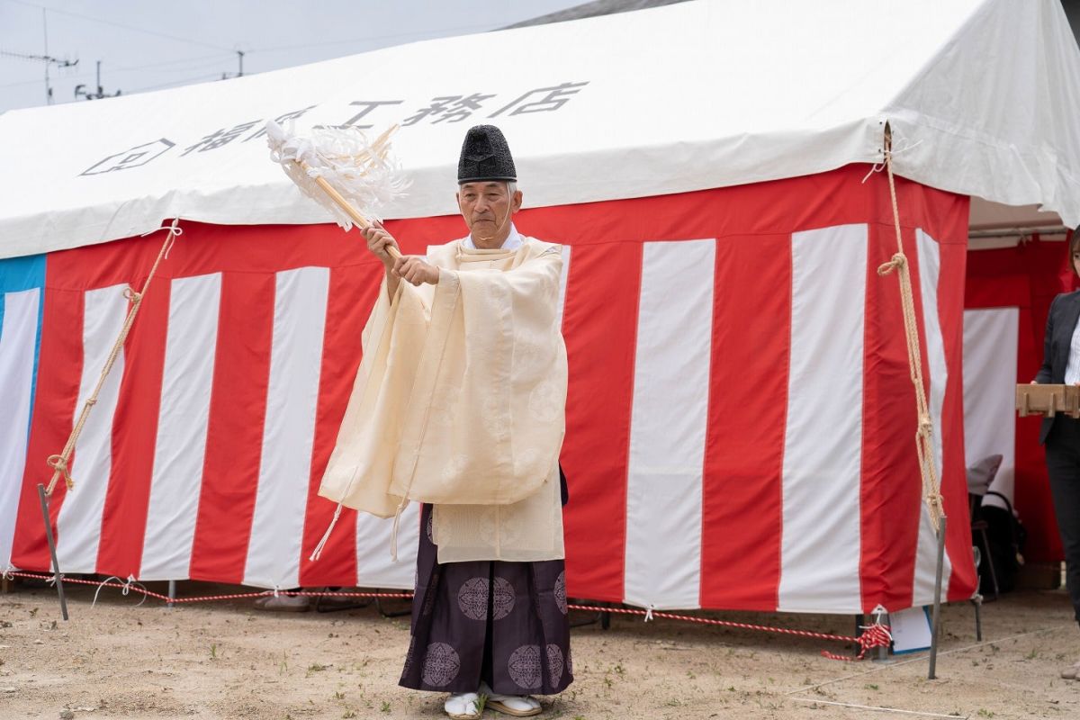 「筑紫野市15」注文住宅現場リポート①【地鎮祭】