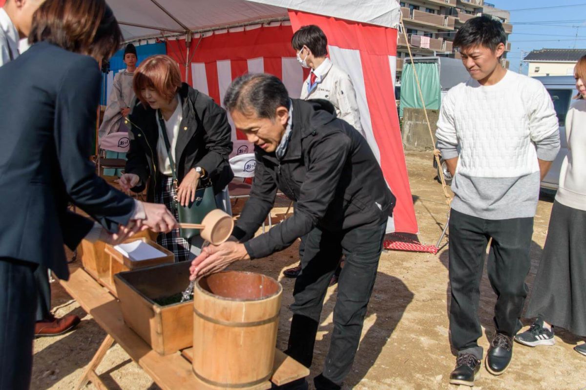 「福岡市南区30」注文住宅現場リポート①【地鎮祭】