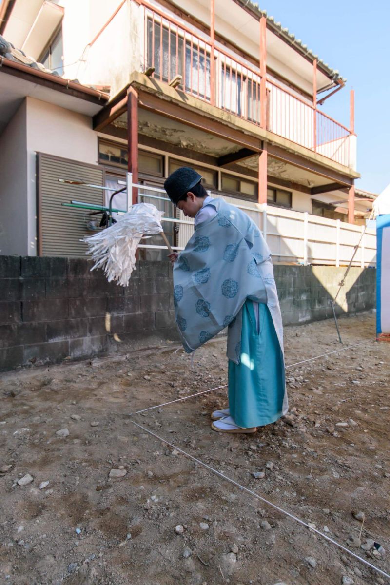 「福岡市南区30」注文住宅現場リポート①【地鎮祭】