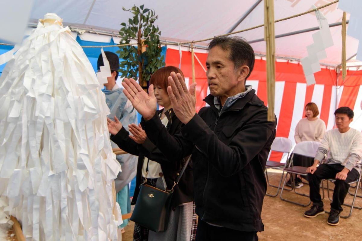 「福岡市南区30」注文住宅現場リポート①【地鎮祭】