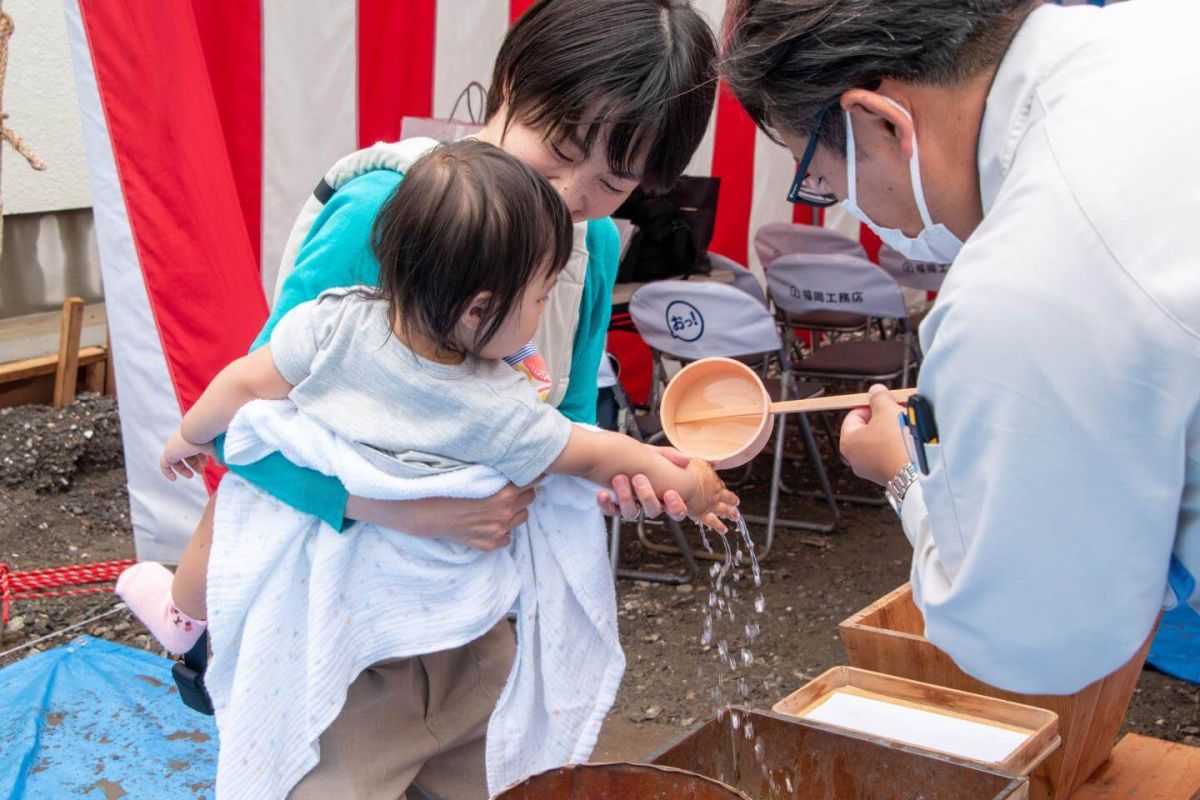 「北九州市小倉北区01」注文住宅現場リポート①【地鎮祭】