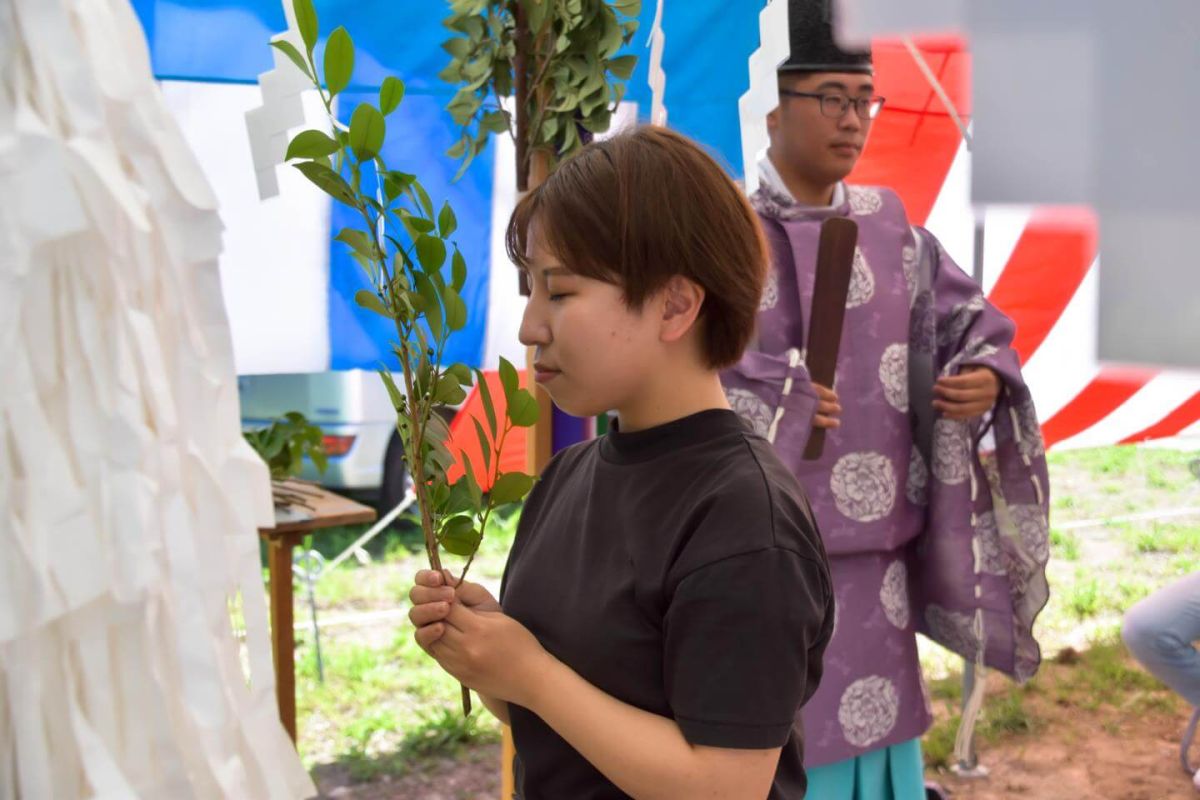 「宗像市大井01」注文住宅現場リポート①【地鎮祭】