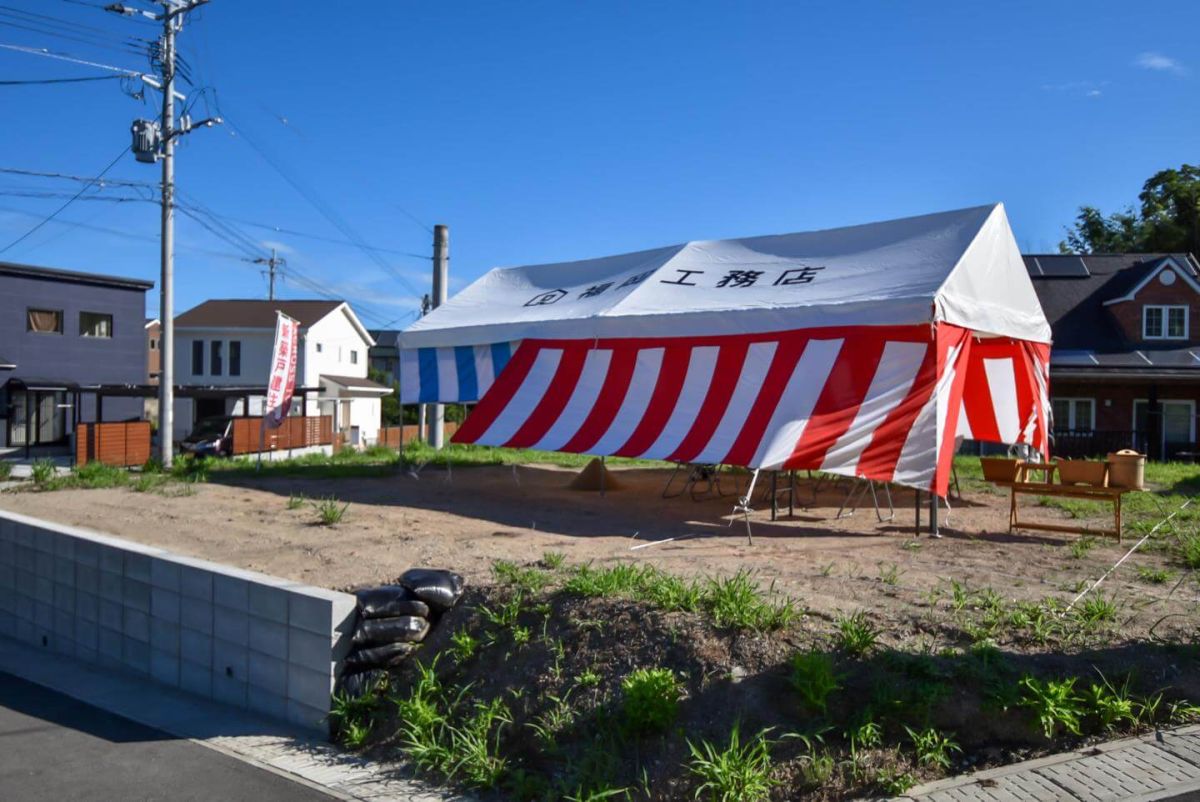 「宗像市大井01」注文住宅現場リポート①【地鎮祭】