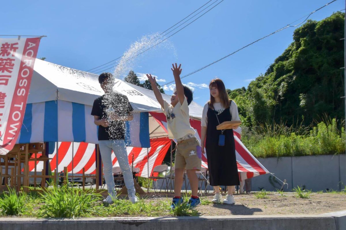 「宗像市大井01」注文住宅現場リポート①【地鎮祭】