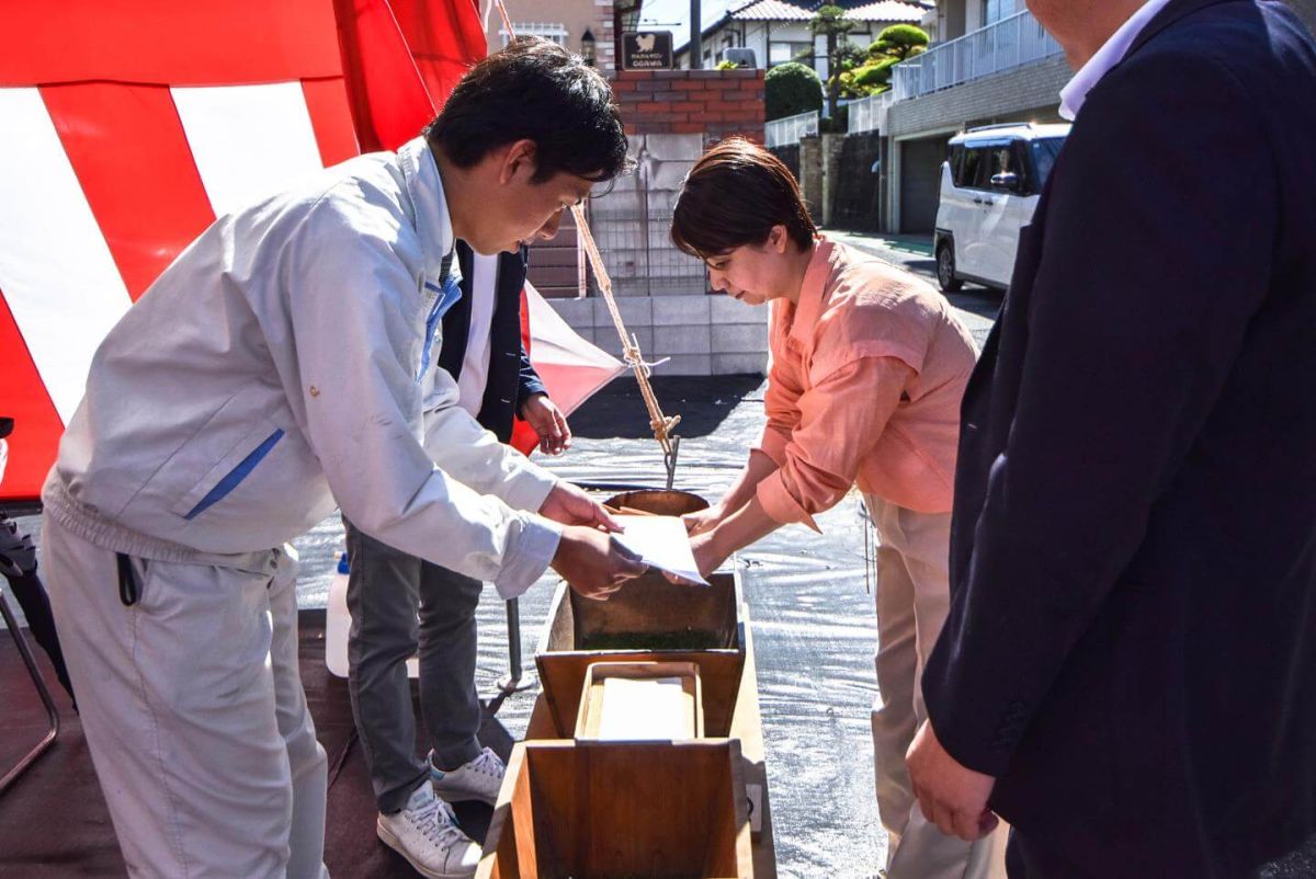 「福岡市南区29」注文住宅現場リポート①【地鎮祭】