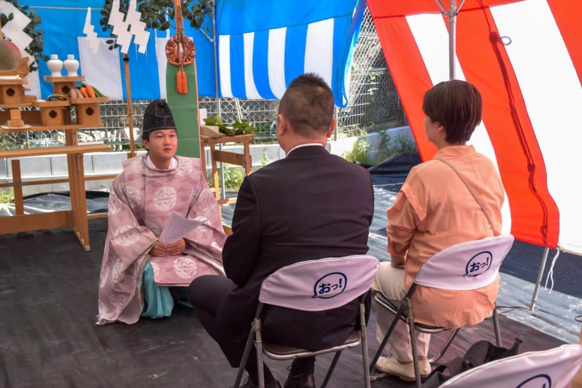 「福岡市南区29」注文住宅現場リポート①【地鎮祭】