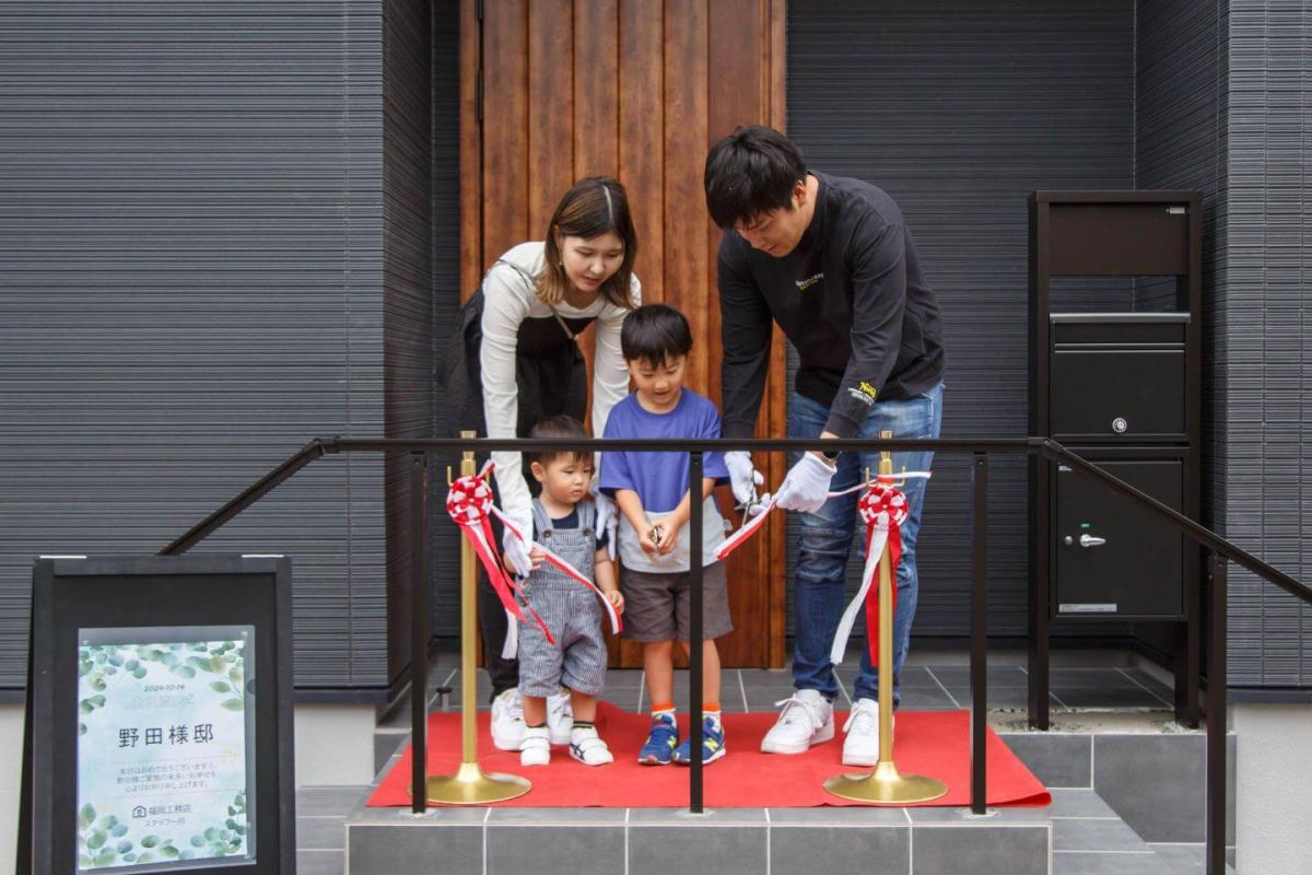 「北九州市小倉北区02」注文住宅現場リポート④【お引き渡し式】