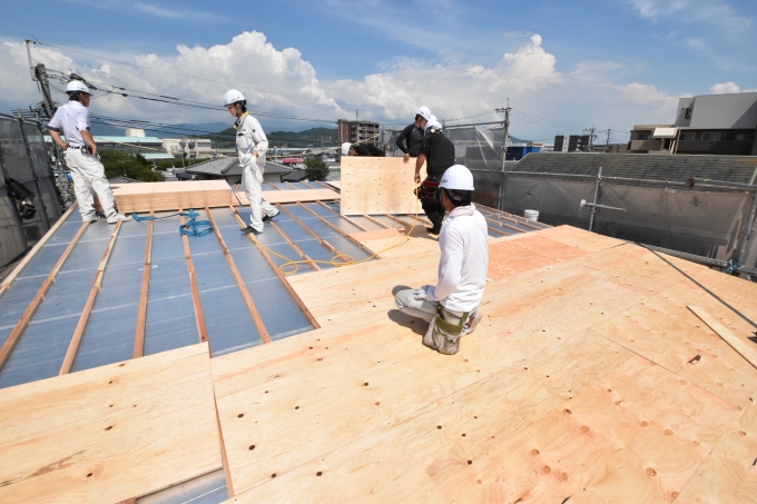 「福岡市博多区01」注文住宅現場リポート④【上棟式】