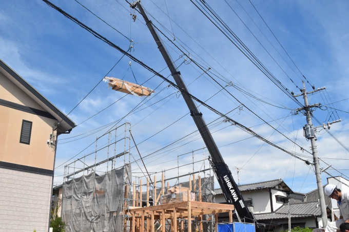 「福岡市博多区01」注文住宅現場リポート④【上棟式】