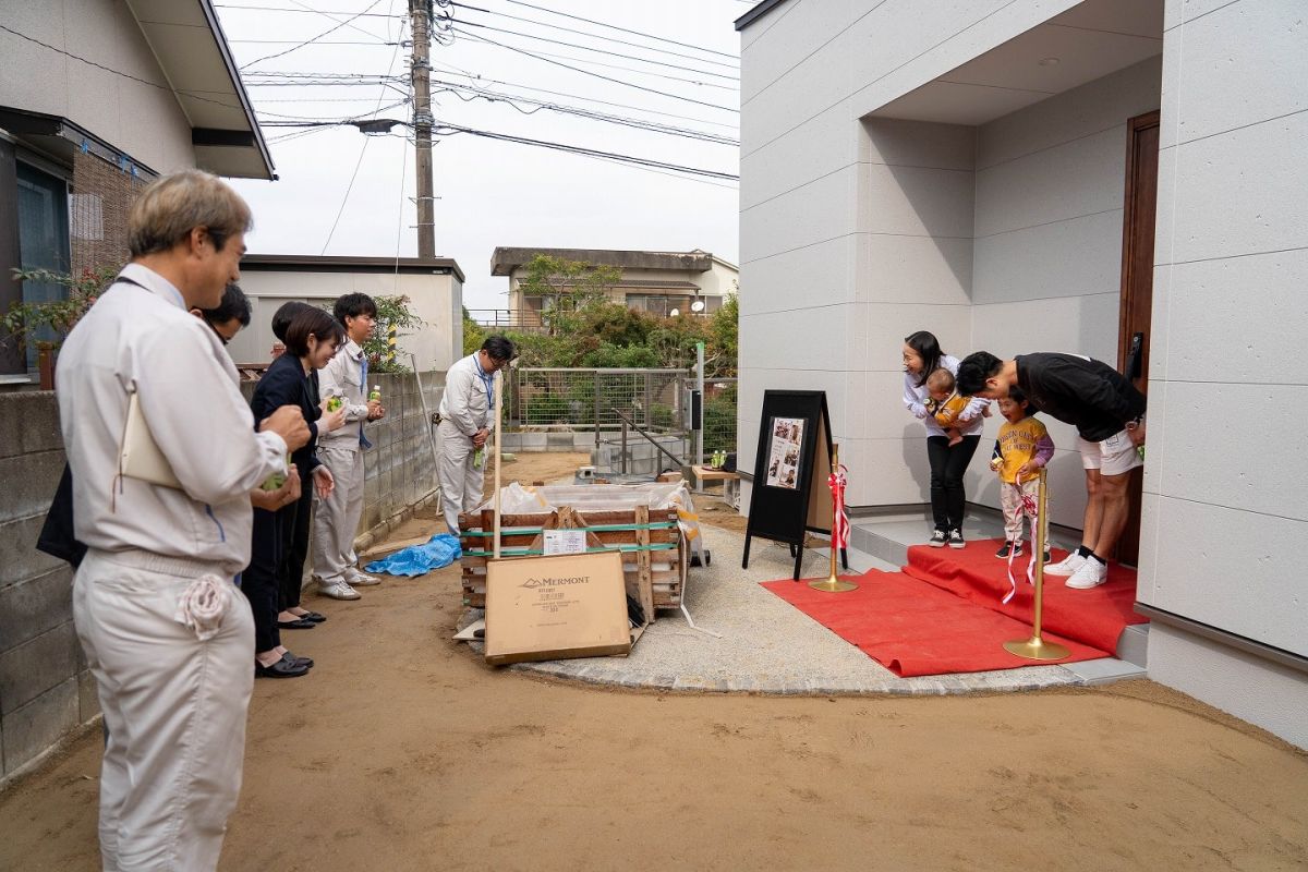 「筑紫野市15」注文住宅現場リポート⑤【お引き渡し式】