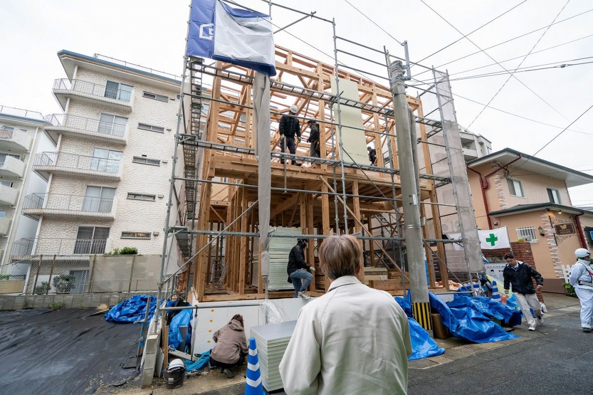 「福岡市南区29」注文住宅現場リポート③【上棟式】