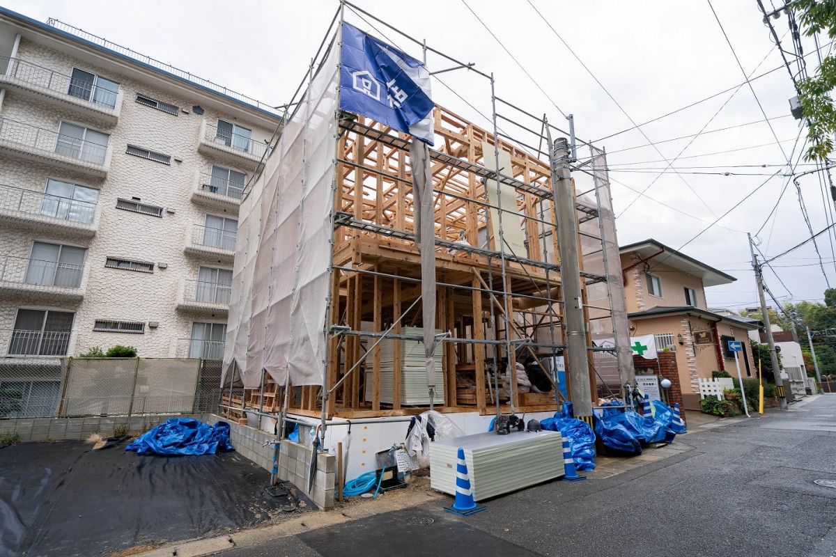 「福岡市南区29」注文住宅現場リポート③【上棟式】