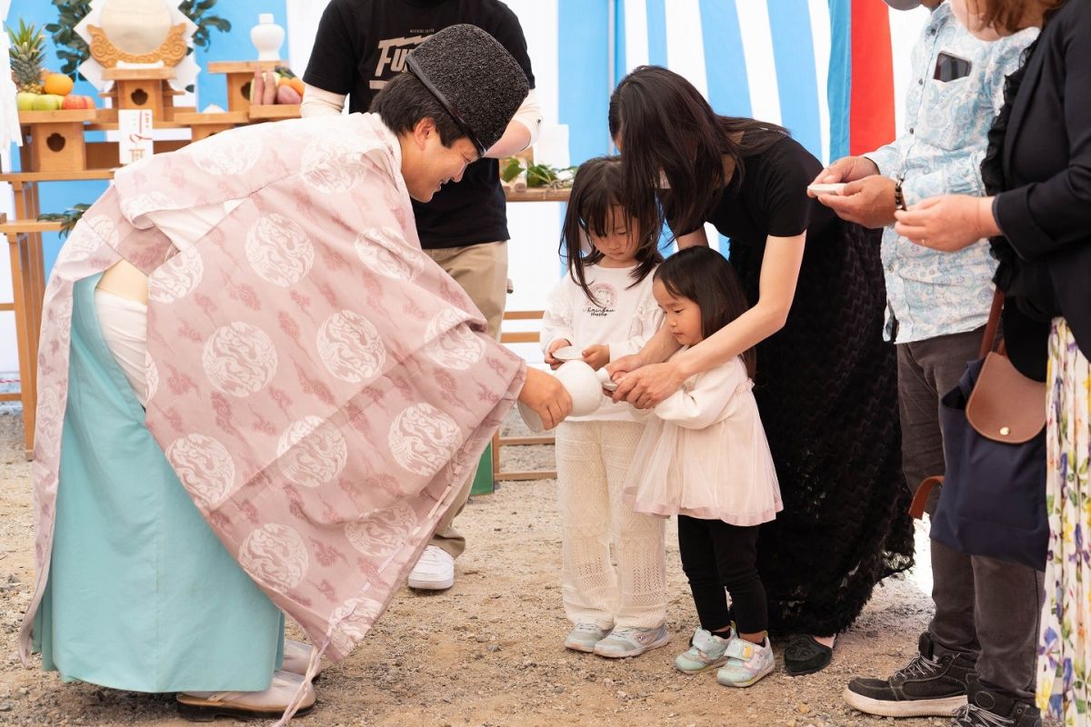 「みやま市01」注文住宅現場リポート①【地鎮祭】