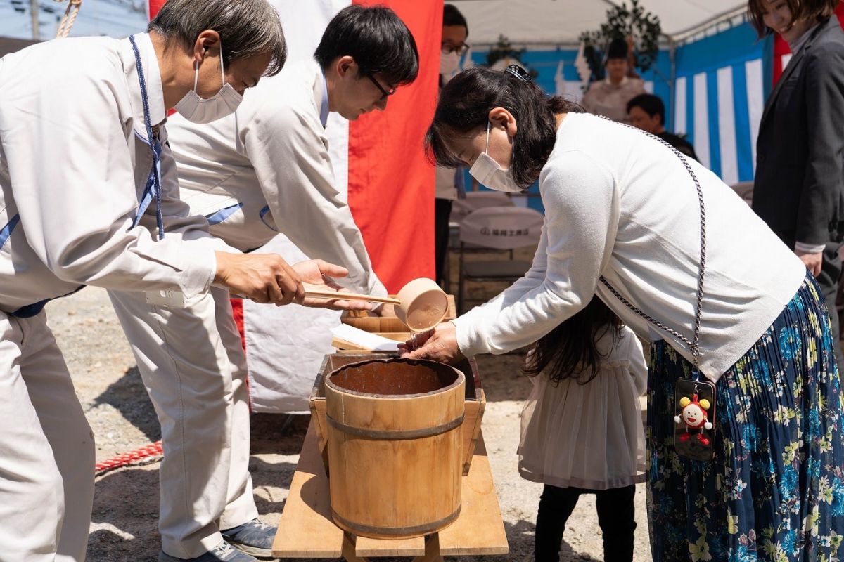 「みやま市01」注文住宅現場リポート①【地鎮祭】