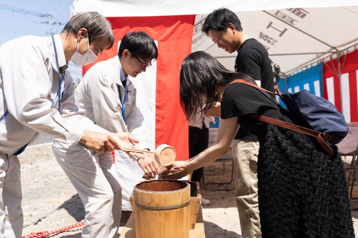 「みやま市01」注文住宅現場リポート①【地鎮祭】