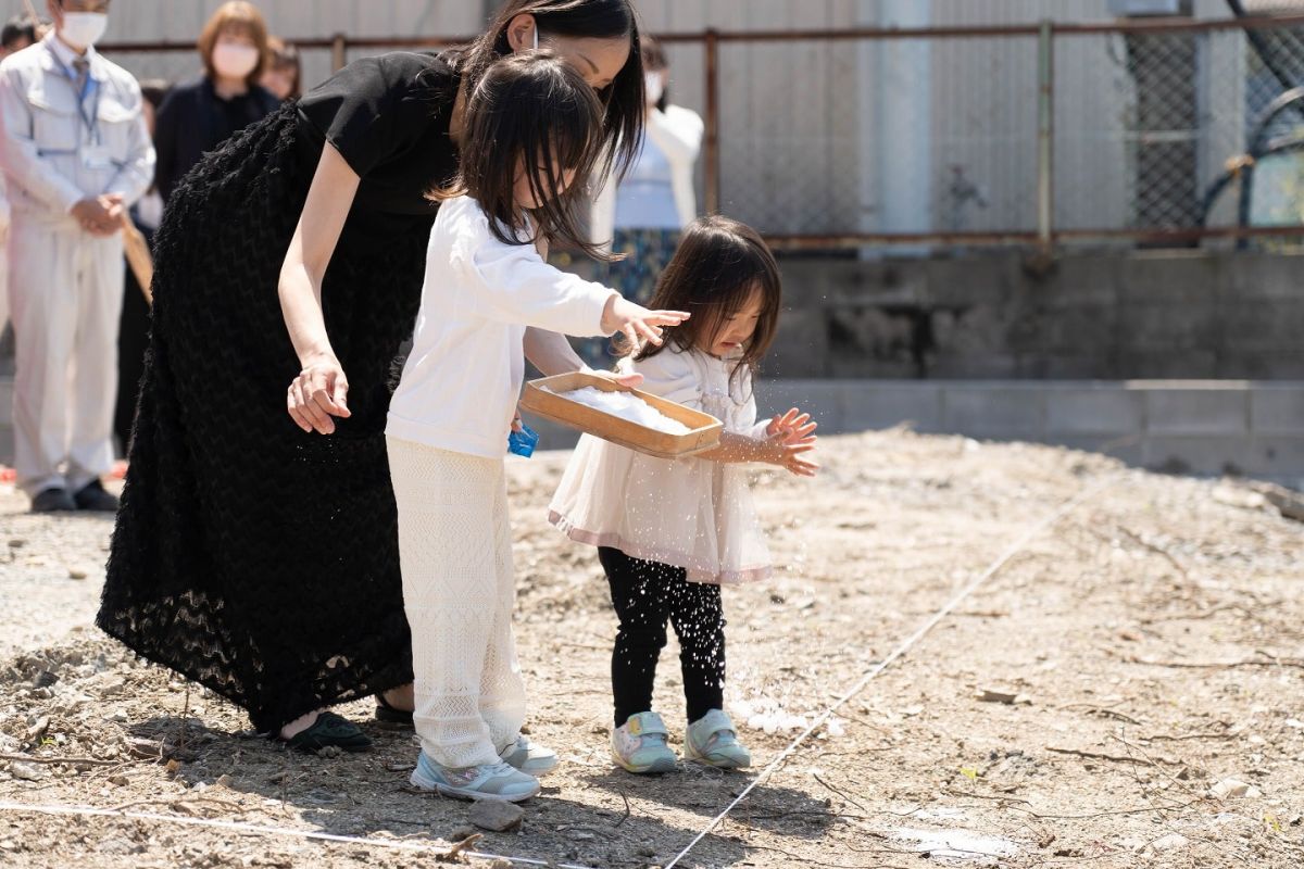 「みやま市01」注文住宅現場リポート①【地鎮祭】