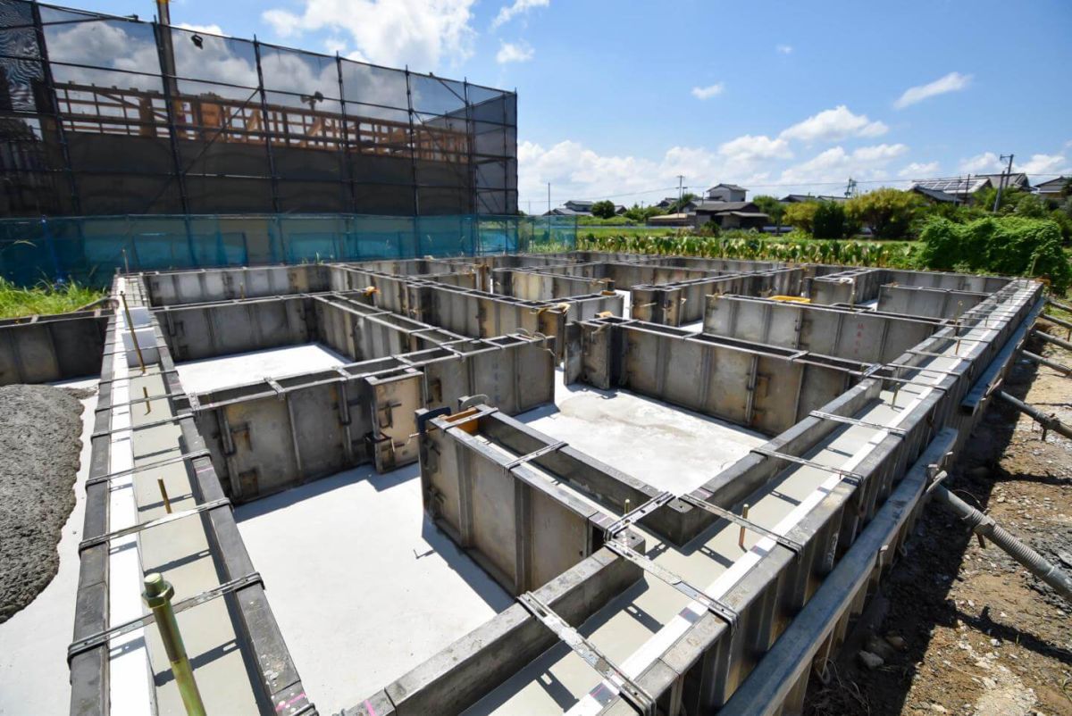 「遠賀郡水巻町02」注文住宅現場リポート②【基礎工事】【立ち上がりコン】