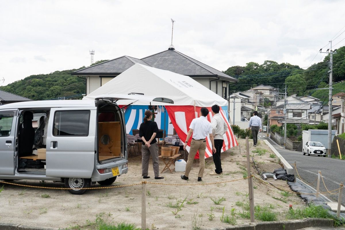 「福津市東福間02」注文住宅現場リポート①【地鎮祭】