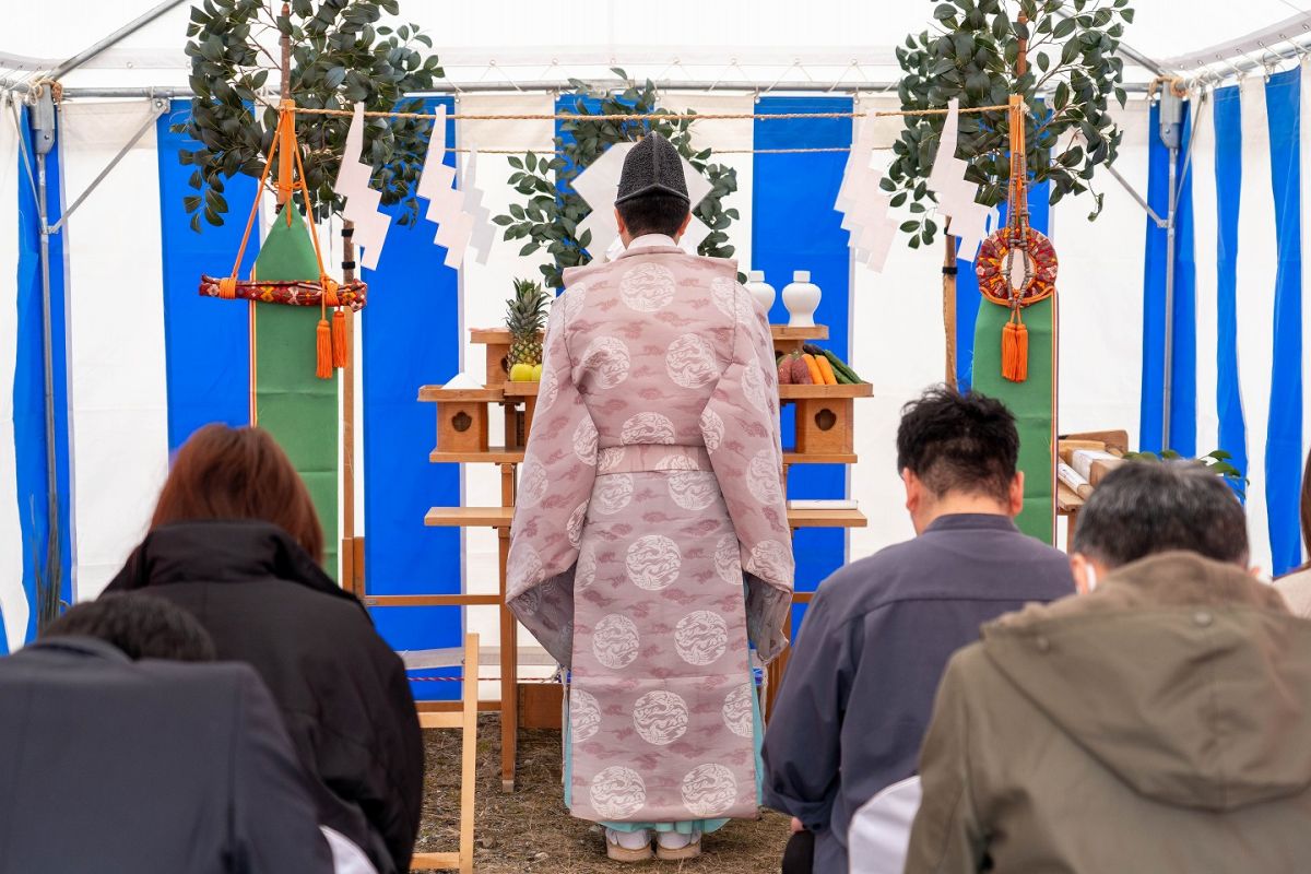 「小郡市06」注文住宅現場リポート①【地鎮祭】