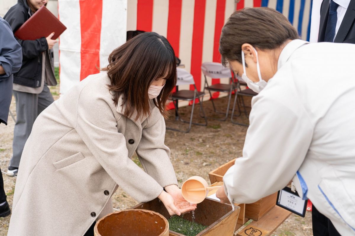 「小郡市06」注文住宅現場リポート①【地鎮祭】