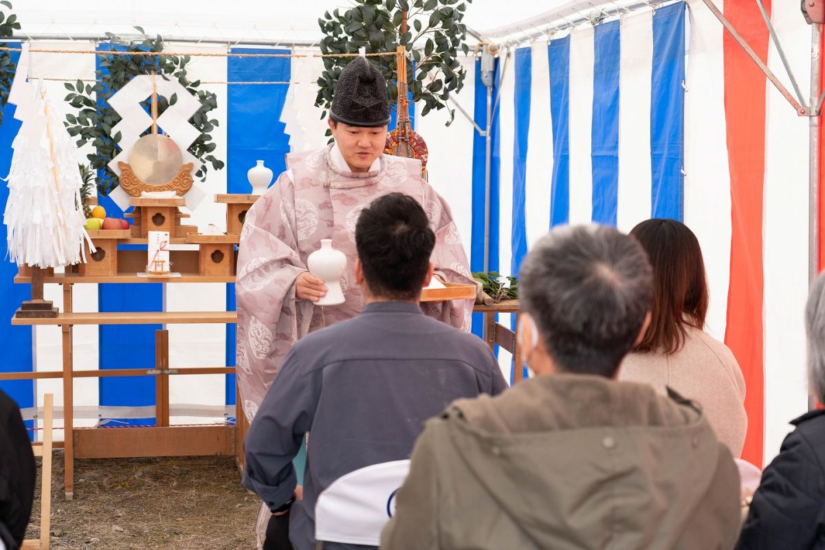 「小郡市06」注文住宅現場リポート①【地鎮祭】