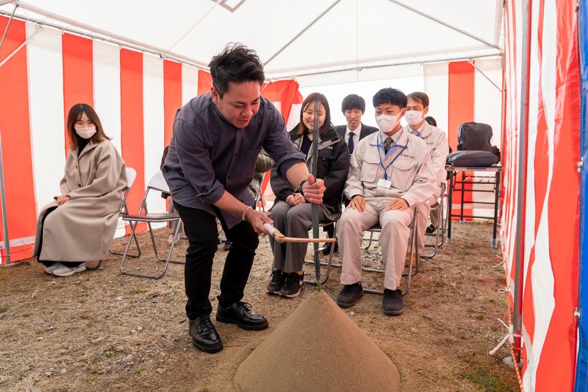 「小郡市06」注文住宅現場リポート①【地鎮祭】