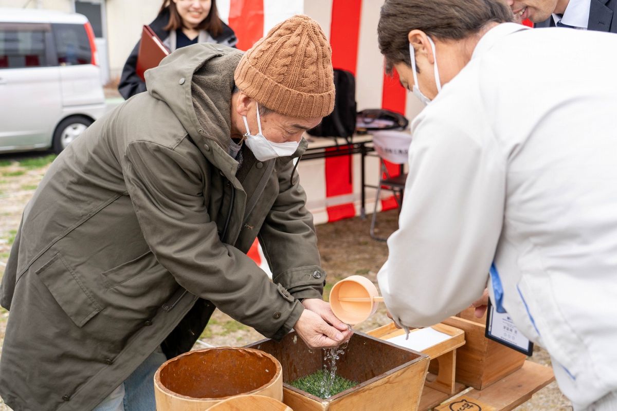 「小郡市06」注文住宅現場リポート①【地鎮祭】