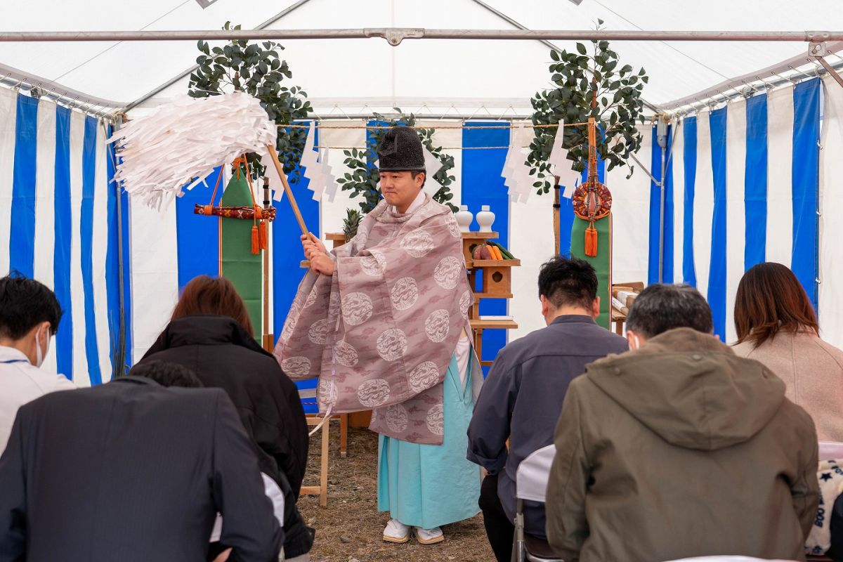 「小郡市06」注文住宅現場リポート①【地鎮祭】