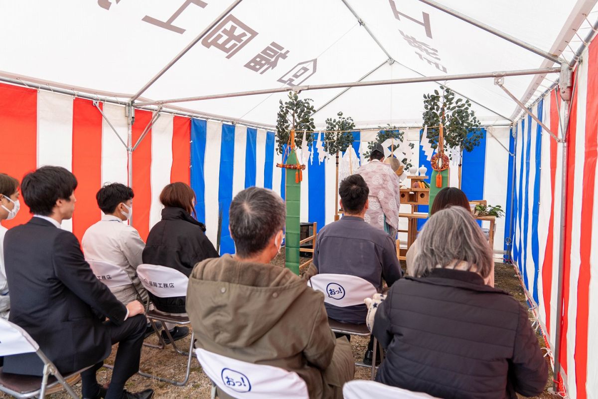 「小郡市06」注文住宅現場リポート①【地鎮祭】