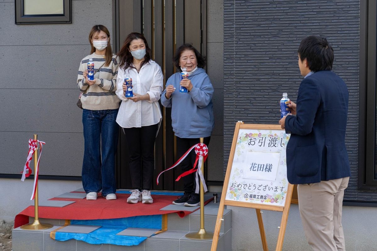 「福岡市早良区有田01」注文住宅現場リポート⑦【お引き渡し式】