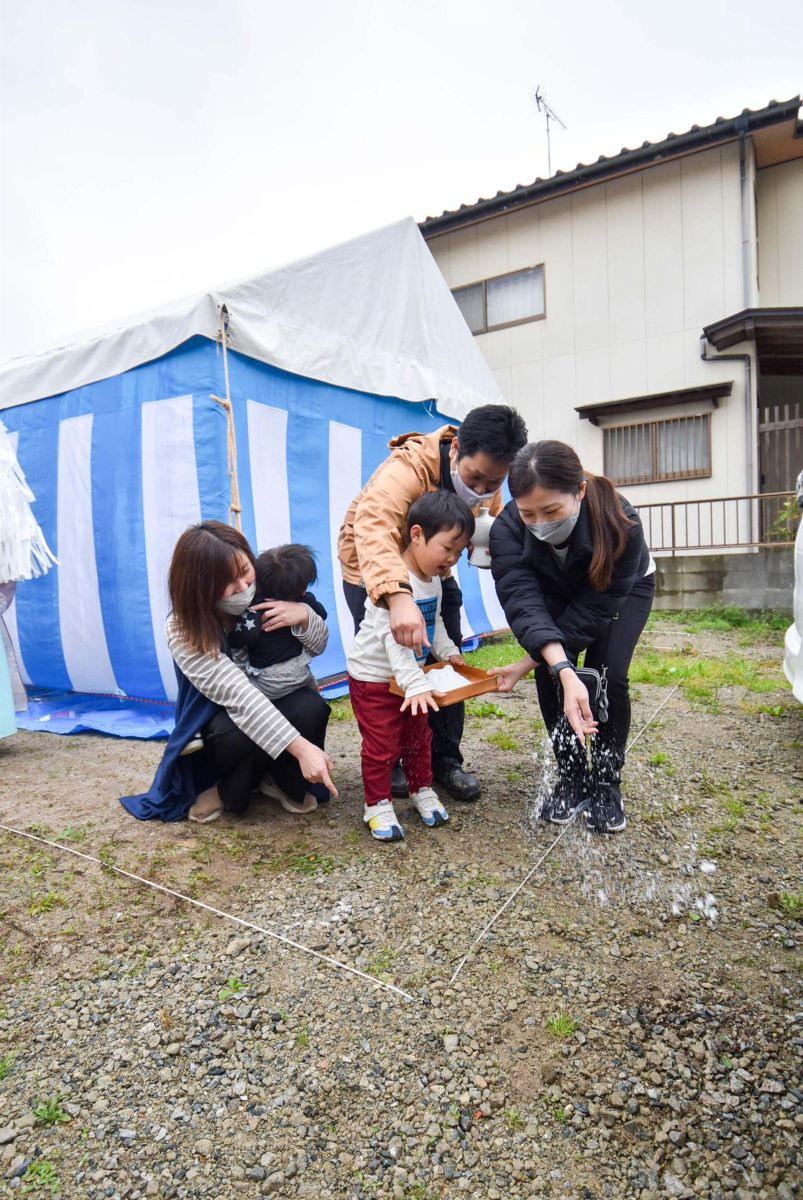 「春日市12」注文住宅現場リポート①【地鎮祭】