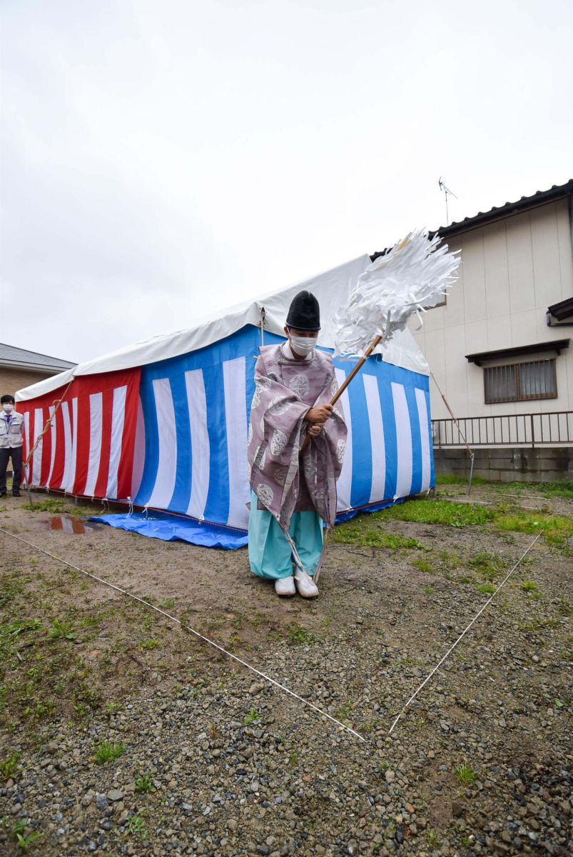 「春日市12」注文住宅現場リポート①【地鎮祭】