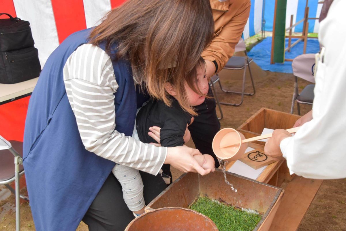 「春日市12」注文住宅現場リポート①【地鎮祭】