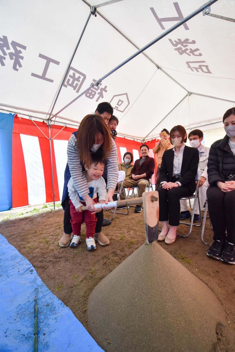 「春日市12」注文住宅現場リポート①【地鎮祭】