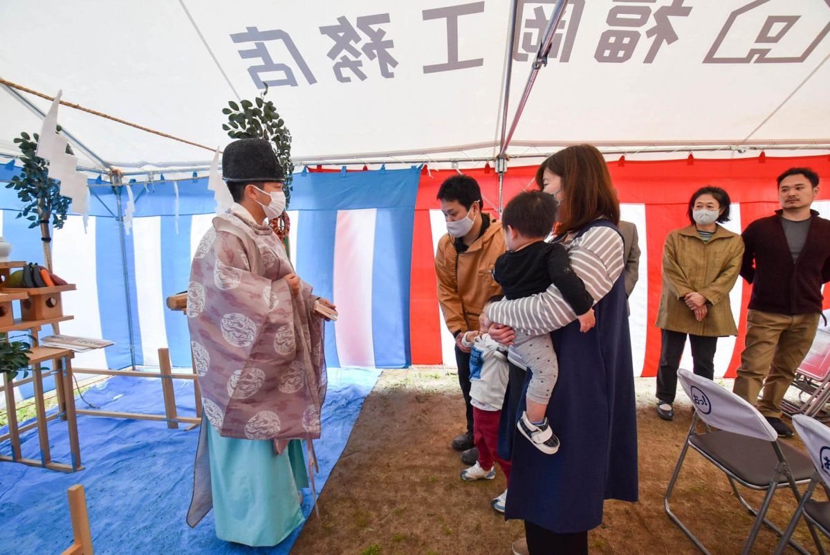 「春日市12」注文住宅現場リポート①【地鎮祭】