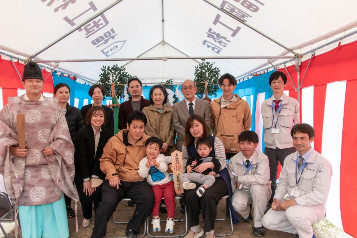 「春日市12」注文住宅現場リポート①【地鎮祭】