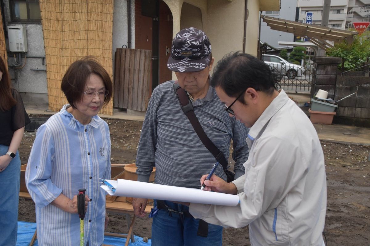 「福岡市博多区03」注文住宅現場リポート①【地鎮祭】