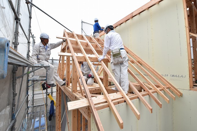 「筑紫野市03」注文住宅現場リポート⑥【上棟式】